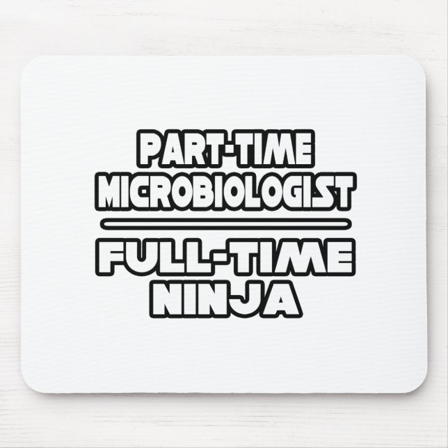Microbiologist / Ninja Mouse Mat (Front)