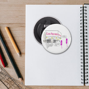 Microbiology Cartoon Bottle Opener