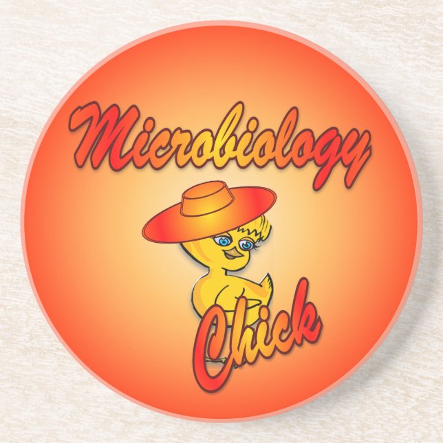 Microbiology Chick #5 Coaster (Front)