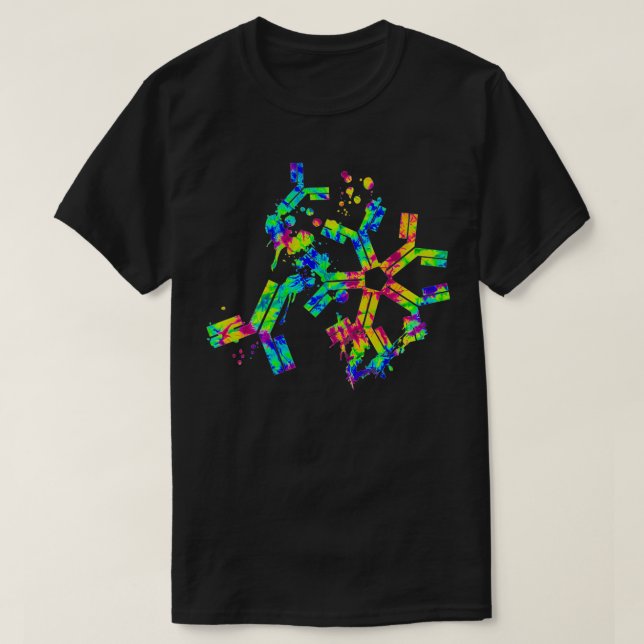 Microbiology Immunology Science Immunity Tie Dye C T-Shirt (Design Front)