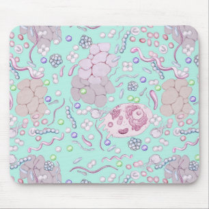 Microbiology in Blue Mouse Mat