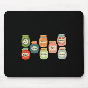 Microbiology Is My Jam Science Teacher Bycteria An Mouse Mat