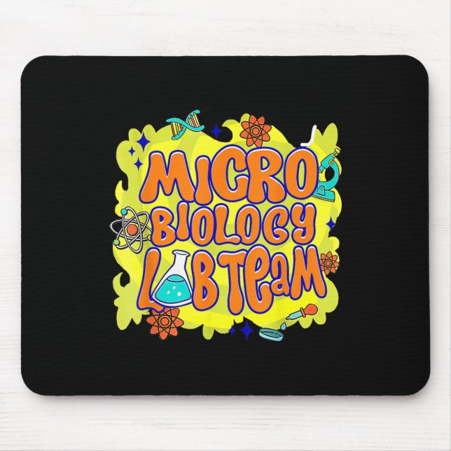 Microbiology Lab Team Lab Week 2025 Mystery Scient Mouse Mat (Front)