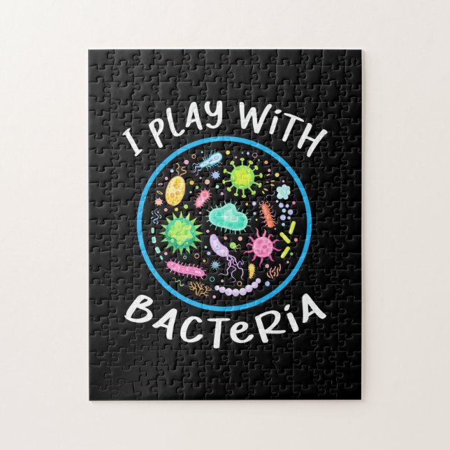 Microbiology Science Teacher Jigsaw Puzzle (Vertical)