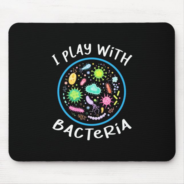 Microbiology Science Teacher Mouse Mat (Front)