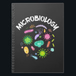 Microbiology Scientist Bacteria Microscope Notebook<br><div class="desc">Microbiology Scientist Bacteria Microscope.</div>