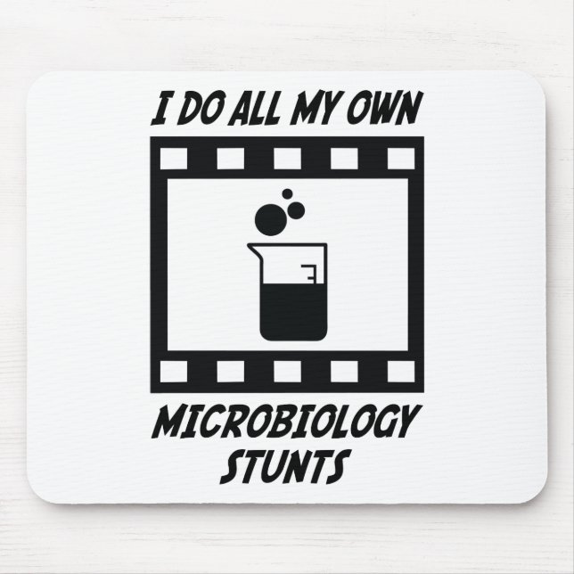 Microbiology Stunts Mouse Mat (Front)