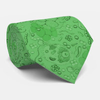 Microbiology tie in Green