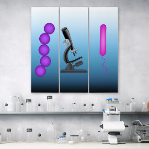 Microbiology Triptych
