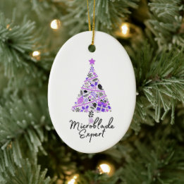 Microblader gift- Microblade Artisit Christmas Ceramic Tree Decoration