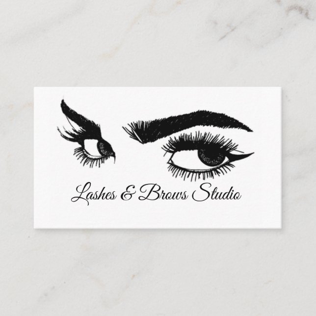Microblading , Eyebrows, Tattoo, Permanent Makeup Business Card (Front)