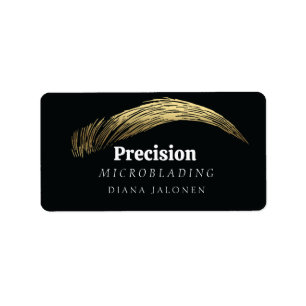 Microblading PMU Artist Salon Label