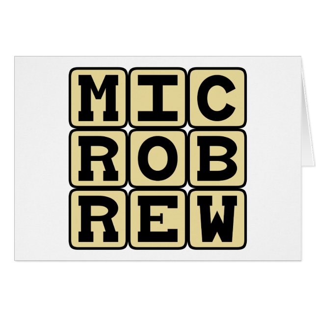 Microbrew, Independant Beer (Front Horizontal)