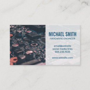 Microchip   Motherboard Technology Business Card