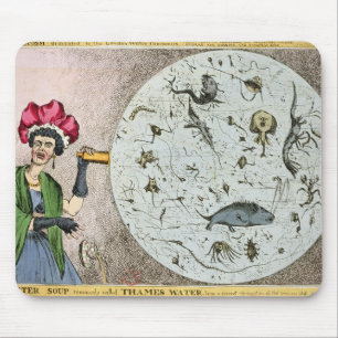 Microcosm dedicated to the London Water Mouse Mat