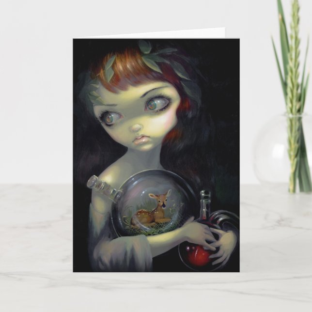 "Microcosm: Fawn" Greeting Card (Front)