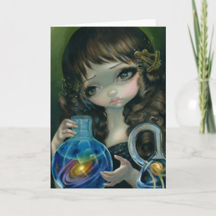 "Microcosm: Galaxy" Greeting Card