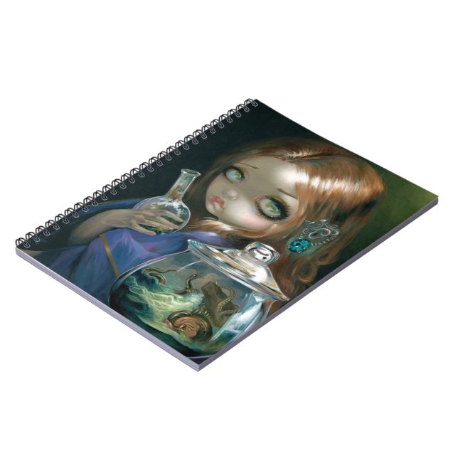 "Microcosm:  Sea Monsters" Notebook (Left Side)