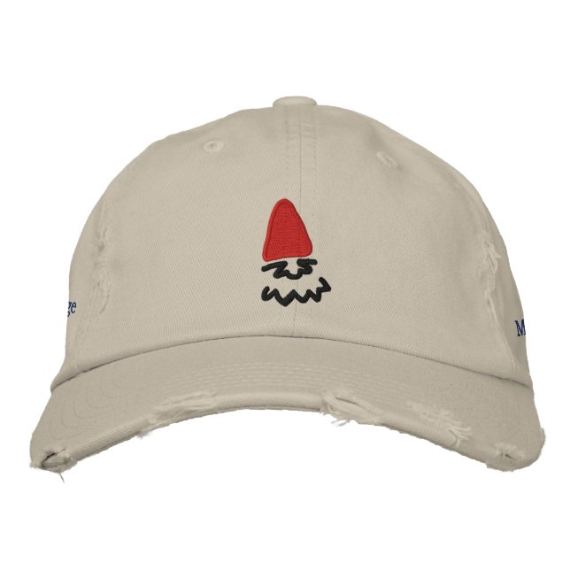 Micrognome Hat (Light) (Front)