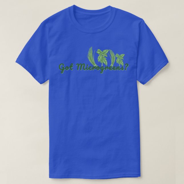 Microgreens Gardening 1 T-Shirt (Design Front)