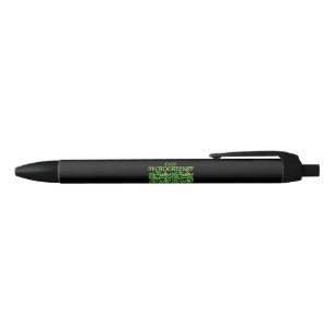 Microgreens Gardening Black Ink Pen