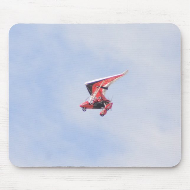 Microlight Aeroplane Mouse Mat (Front)
