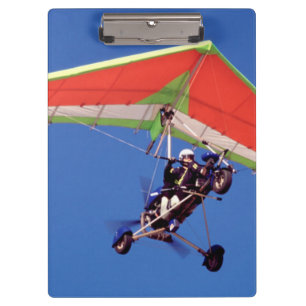 Microlight Flying In Sky, Western Cape Clipboard