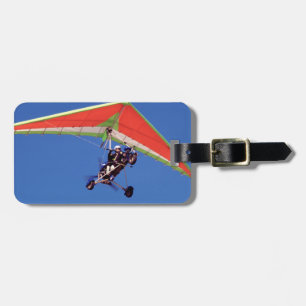 Microlight Flying In Sky, Western Cape Luggage Tag