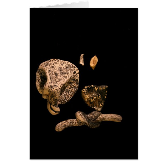 Micromanethiques Graphic Miniature Sculpture Card (Front)