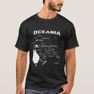 Micronesia Map Polynesia Map Melanesia Map Tee