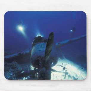Micronesia, Palau, World Heritage Site. Divers Mouse Mat