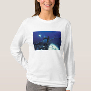 Micronesia, Palau, World Heritage Site. Divers T-Shirt
