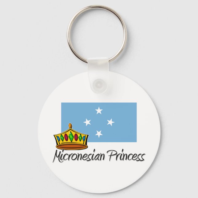 Micronesian Princess Key Ring (Front)