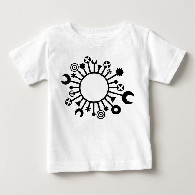 microorganism - Black Baby T-Shirt (Front)