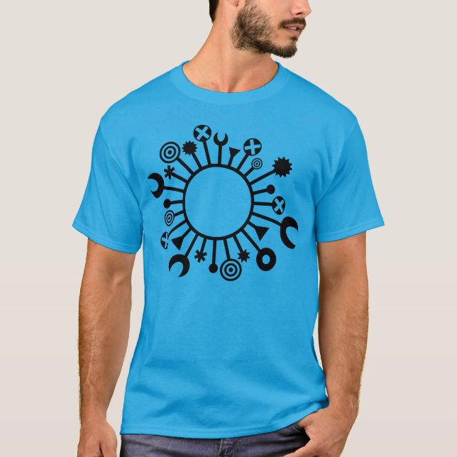 microorganism - Black T-Shirt (Front)