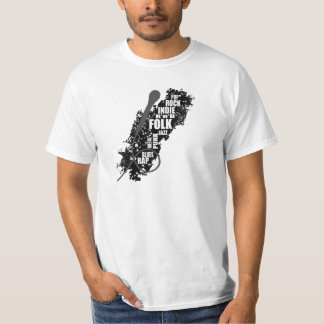 Microphone and music styles T-Shirt