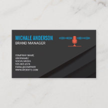 Microphone Audio Signal Logo