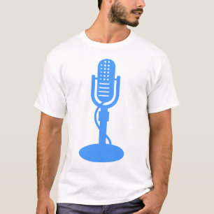 Microphone - Baby Blue T-Shirt