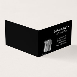 Microphone / Entertainment Business Card