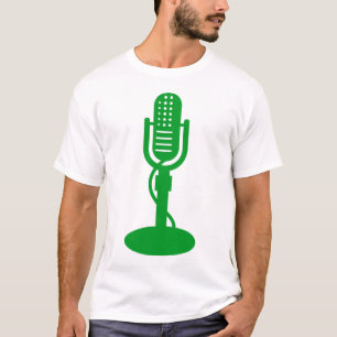 Microphone - Grass Green T-Shirt