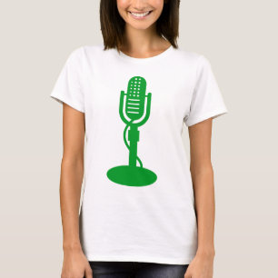 Microphone - Grass Green T-Shirt