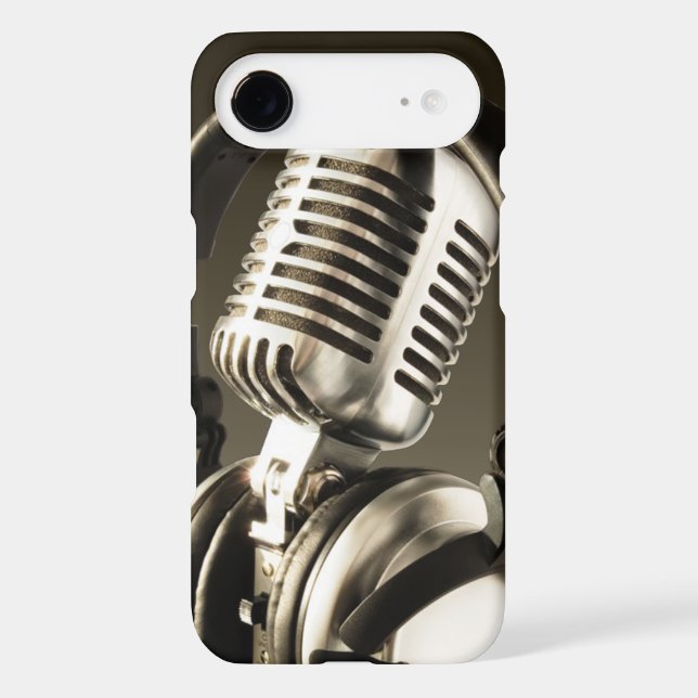 Microphone & Headphone Case Cover (Back)