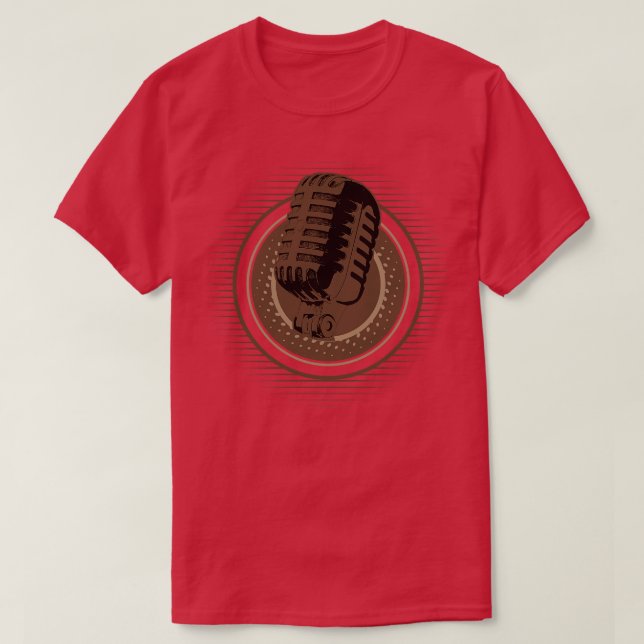 Microphone Hiphop V16 T-Shirt (Design Front)
