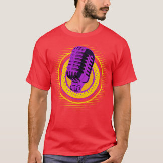 Microphone Hiphop V1 T-Shirt