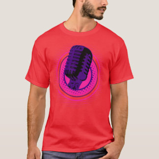 Microphone Hiphop V8 T-Shirt