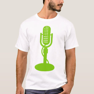 Microphone - Martian Green T-Shirt
