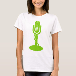 Microphone - Martian Green T-Shirt