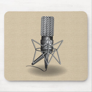 Microphone Mouse Mat