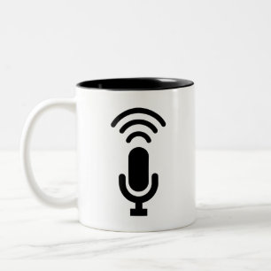 Microphone Pictogram Mug