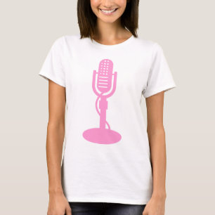 Microphone - Pink T-Shirt